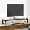 vidaXL Stojak na Monitor Stare drewno 85 x 23 x 15,5 cm