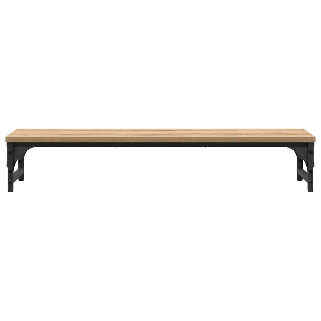 vidaXL Stojak na Monitor Dąb artisan 85 x 23 x 15,5 cm