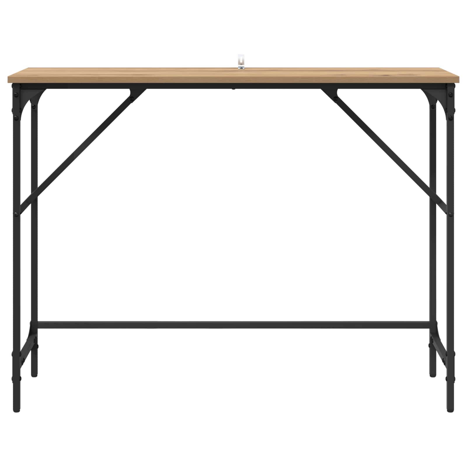 vidaXL Konsola Dąb rzemieślniczy 100 x 32 x 75 cm