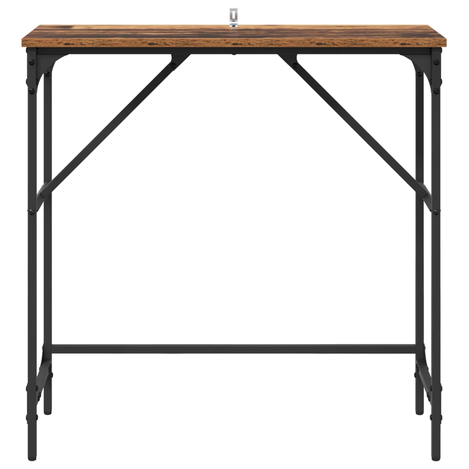 vidaXL Konsola Stare drewno 75 x 32 x 75 cm Materiał drewnopochodny