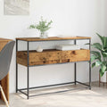 vidaXL Konsola Stare drewno 100 x 40 x 75 cm Materiał drewnopochodny