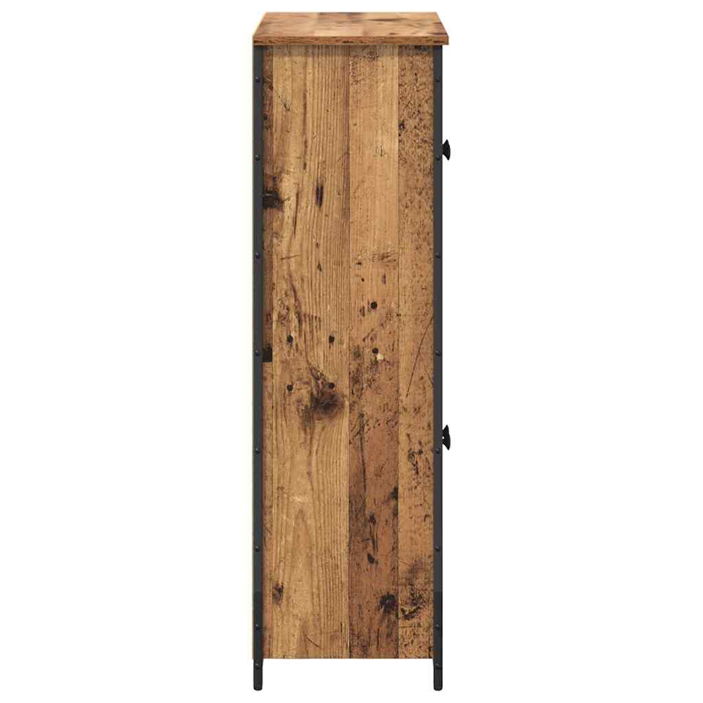vidaXL Highboard Stare drewno 62 x 32 x 106,5 cm