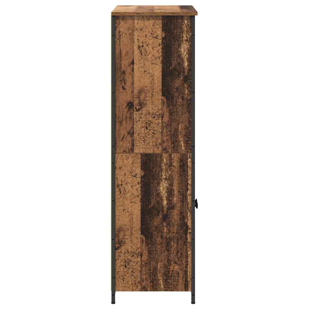 vidaXL Highboard Stare drewno 62 x 36 x 121,5 cm
