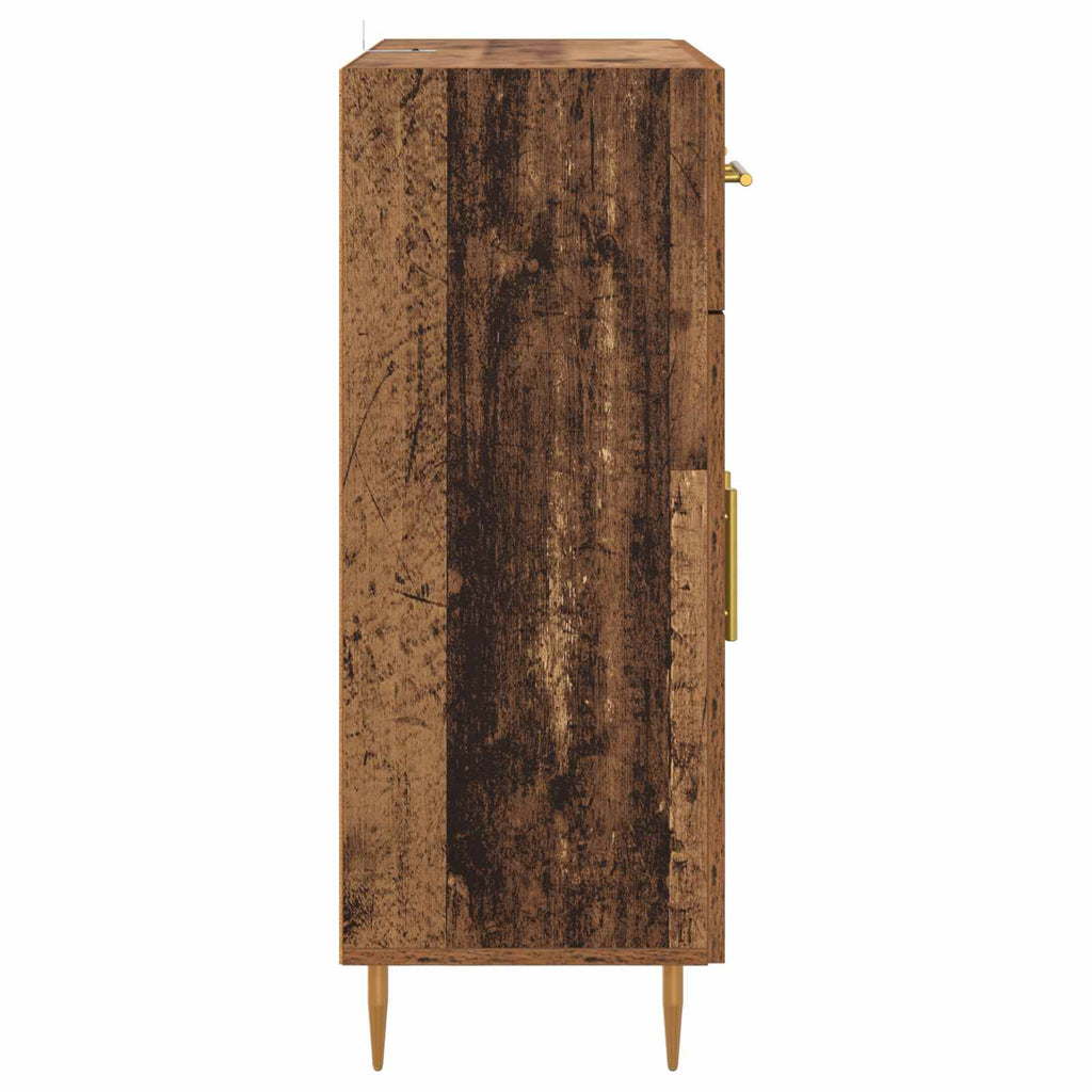 vidaXL Bufet Stare drewno 69,5 x 34 x 90 cm Materiał drewnopochodny