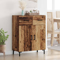 vidaXL Bufet Stare drewno 69,5 x 34 x 90 cm Materiał drewnopochodny