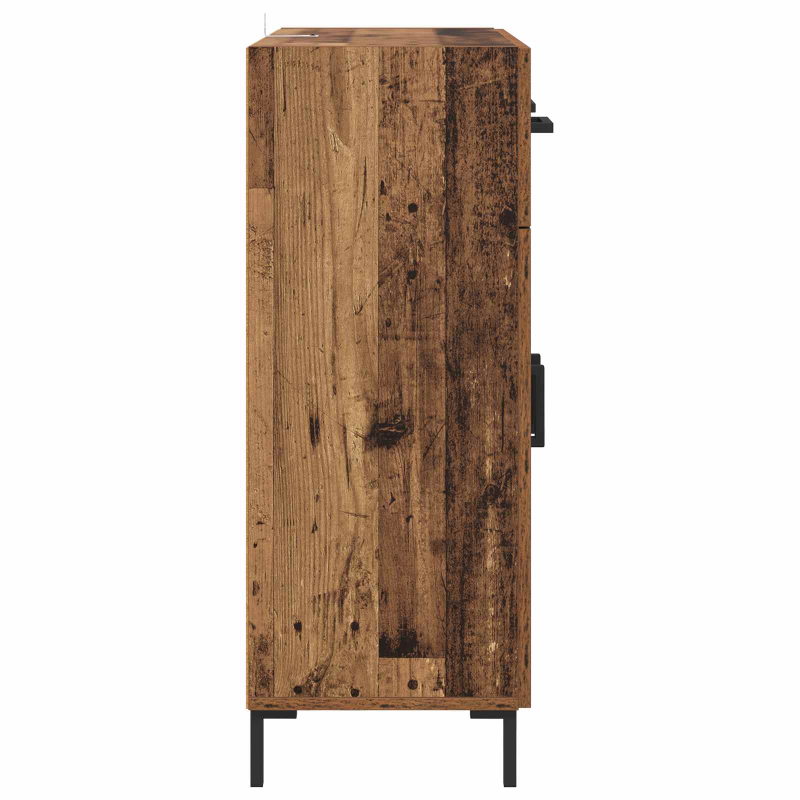 vidaXL Bufet Stare drewno 69,5 x 34 x 90 cm Materiał drewnopochodny