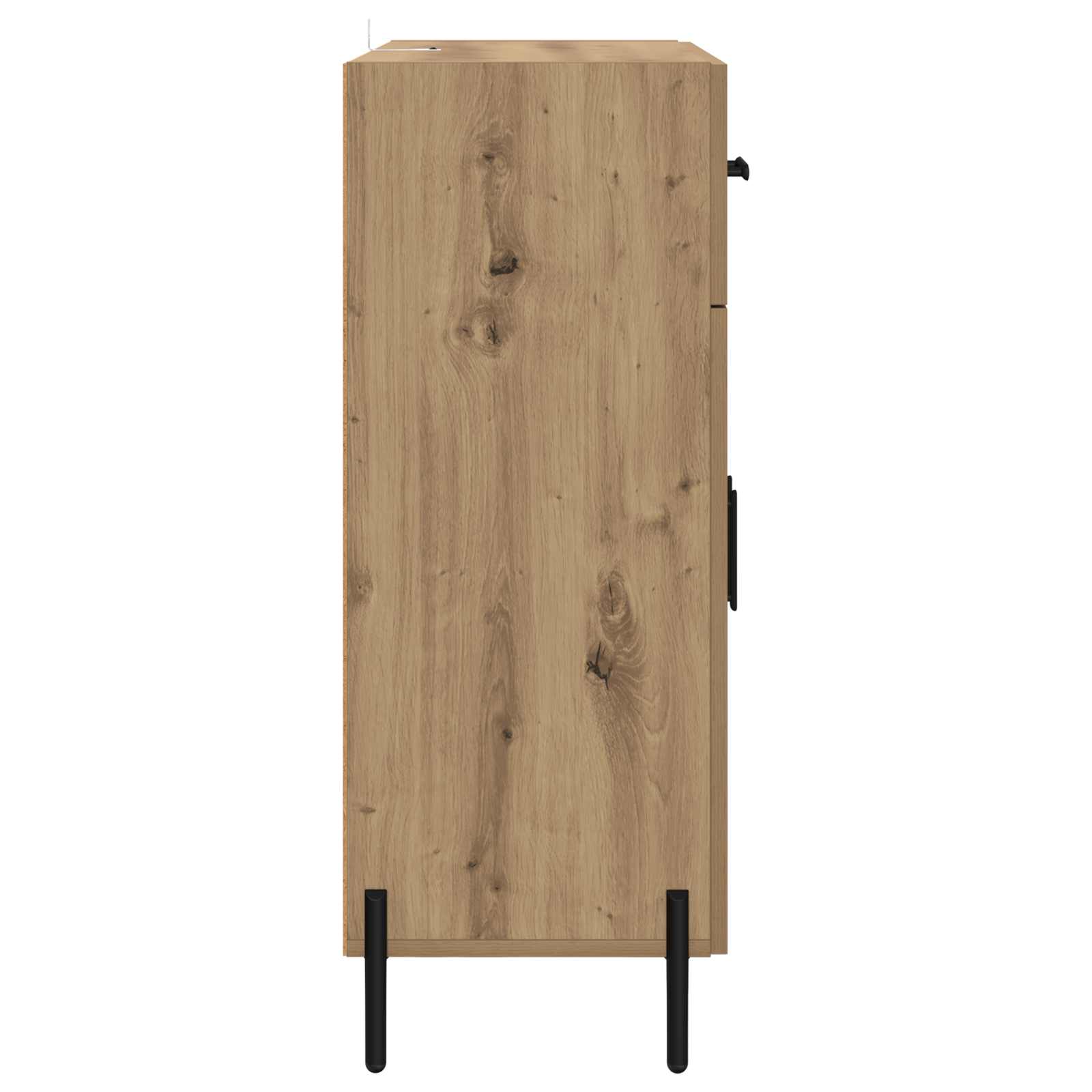 vidaXL Bufet z szufladą Dąb rzemieślniczy 69,5 x 34 x 90 cm
