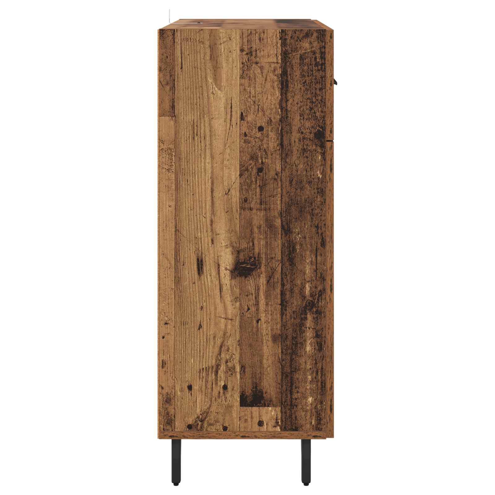 vidaXL Bufet Stare drewno 69,5 x 34 x 90 cm Materiał drewnopochodny
