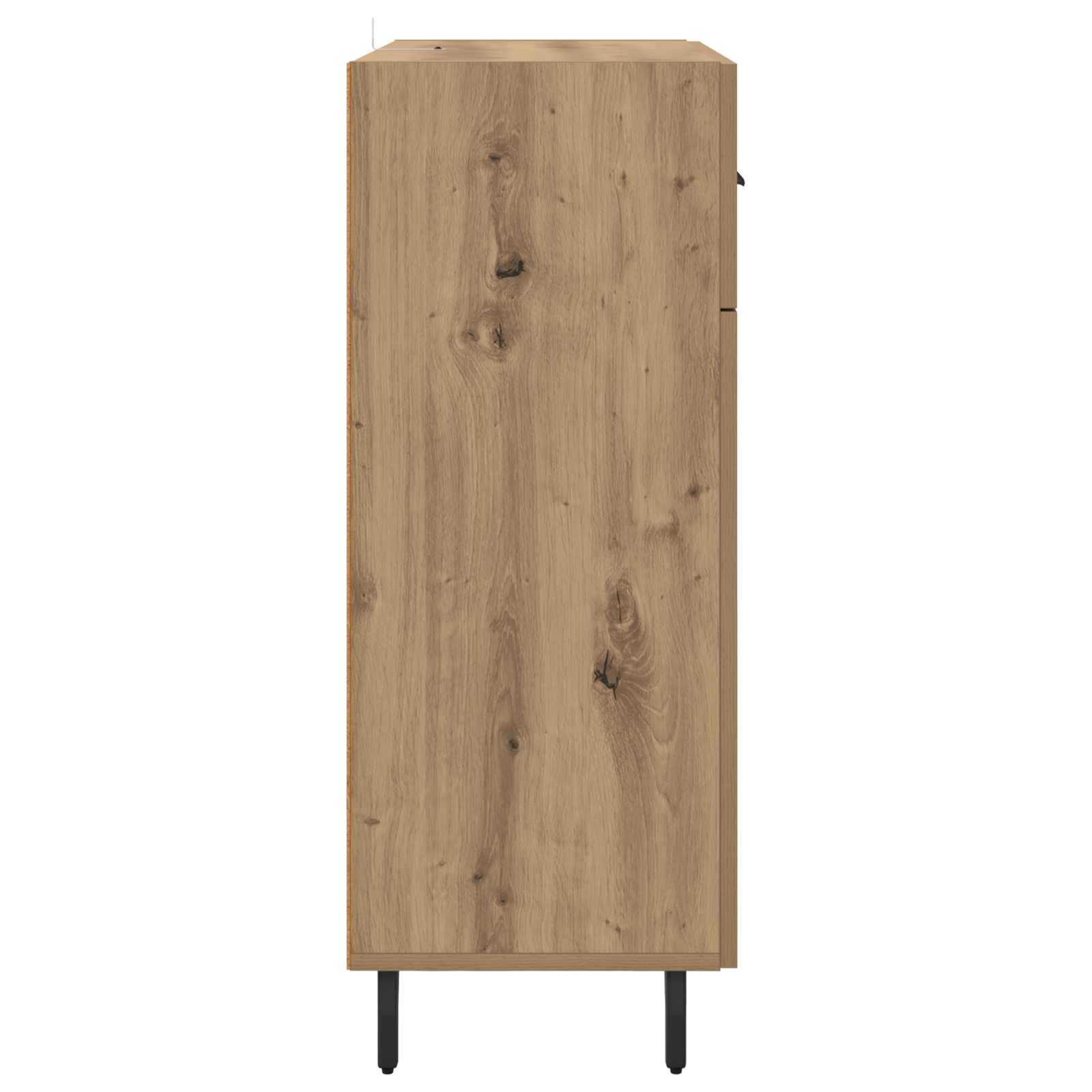 vidaXL Bufet z szufladą Dąb rzemieślniczy 69,5 x 34 x 90 cm