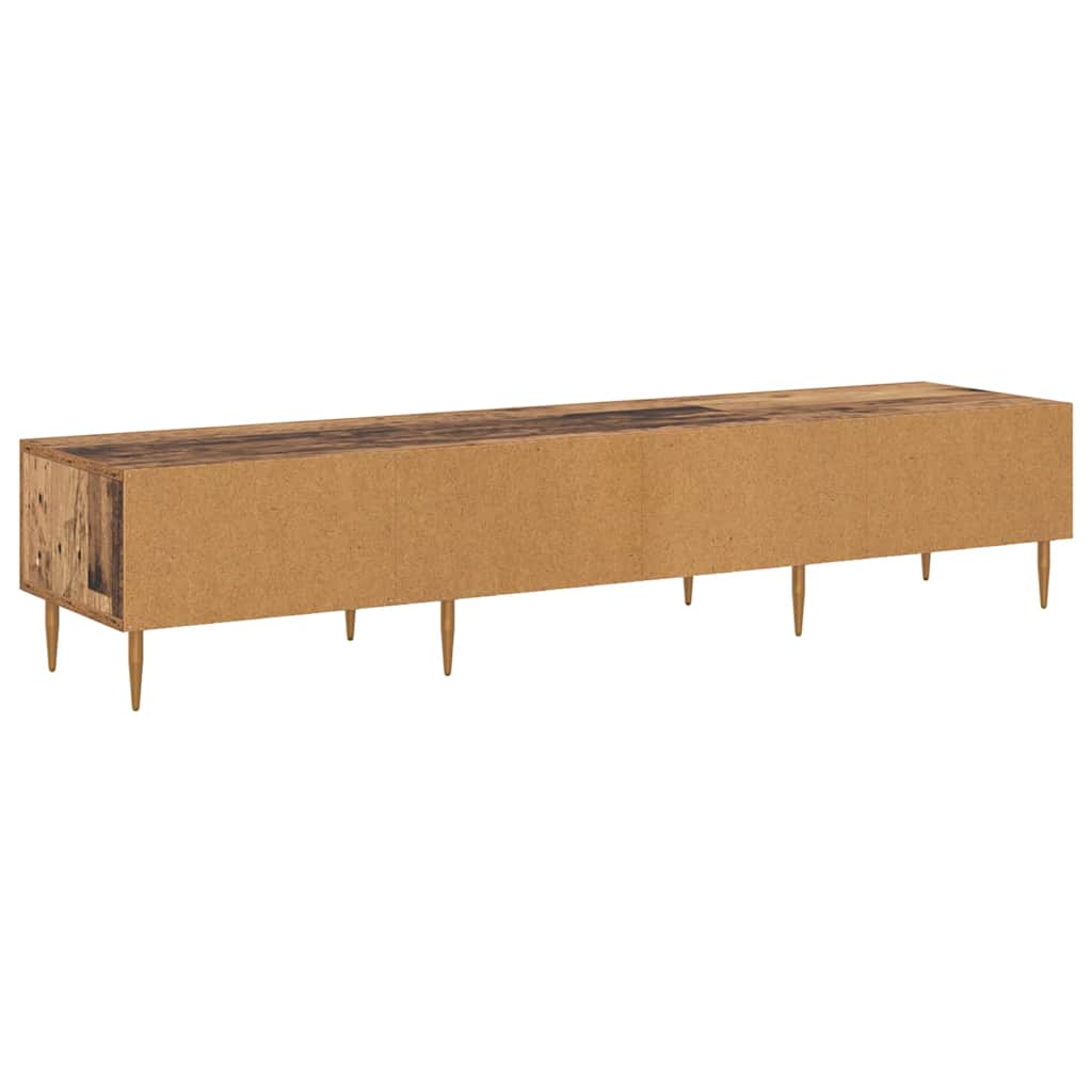 vidaXL Szafka pod telewizor z szufladą Stare drewno 150 x 36 x 30 cm