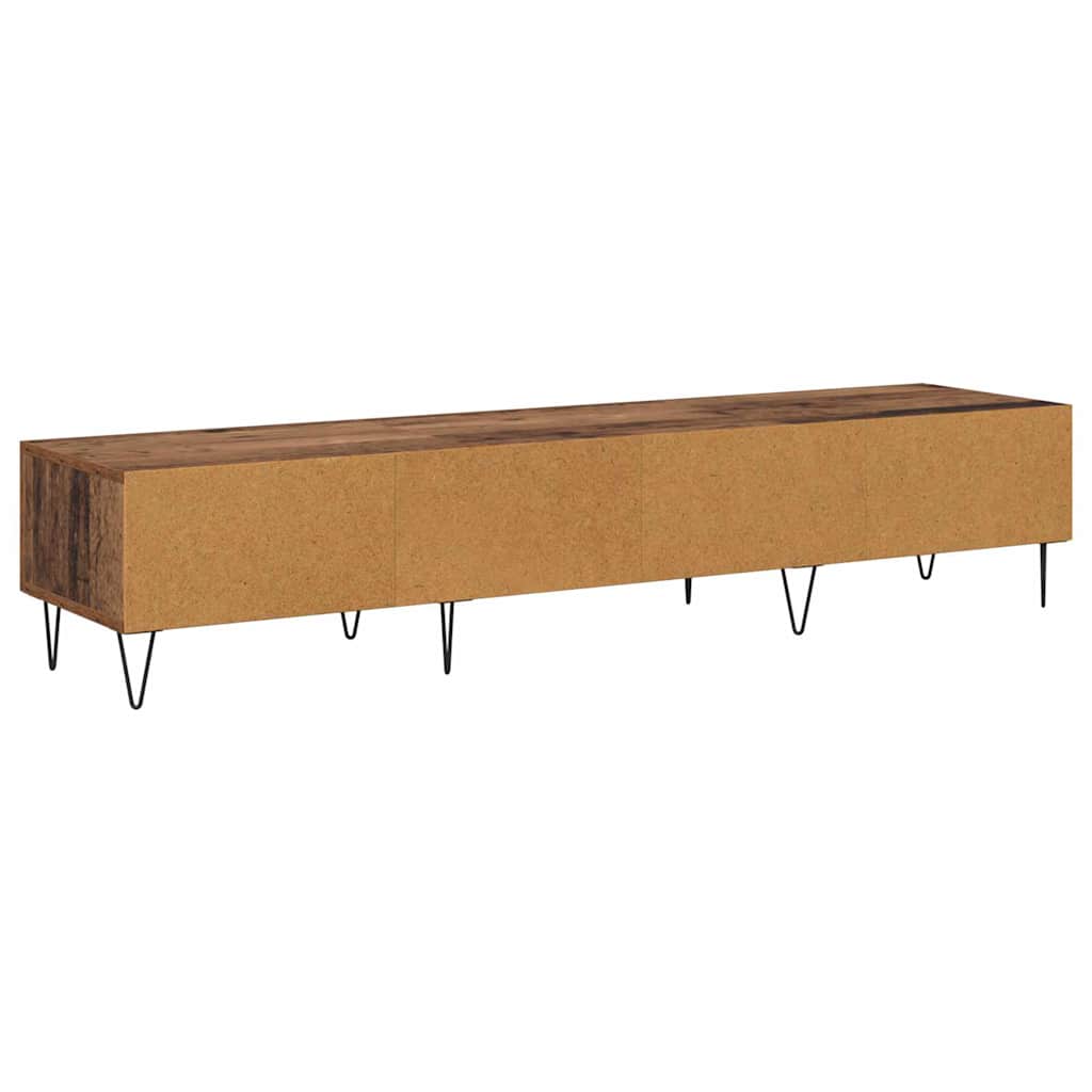 vidaXL Szafka pod telewizor z szufladą Stare drewno 150 x 36 x 30 cm