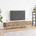 vidaXL Szafka pod telewizor z szufladą dąb artisan 150 x 36 x 30 cm