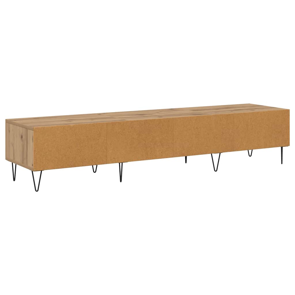 vidaXL Szafka pod telewizor z szufladą dąb artisan 150 x 36 x 30 cm