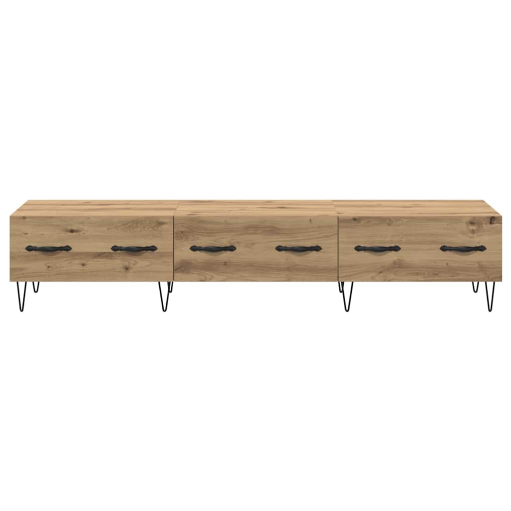 vidaXL Szafka pod telewizor z szufladą dąb artisan 150 x 36 x 30 cm