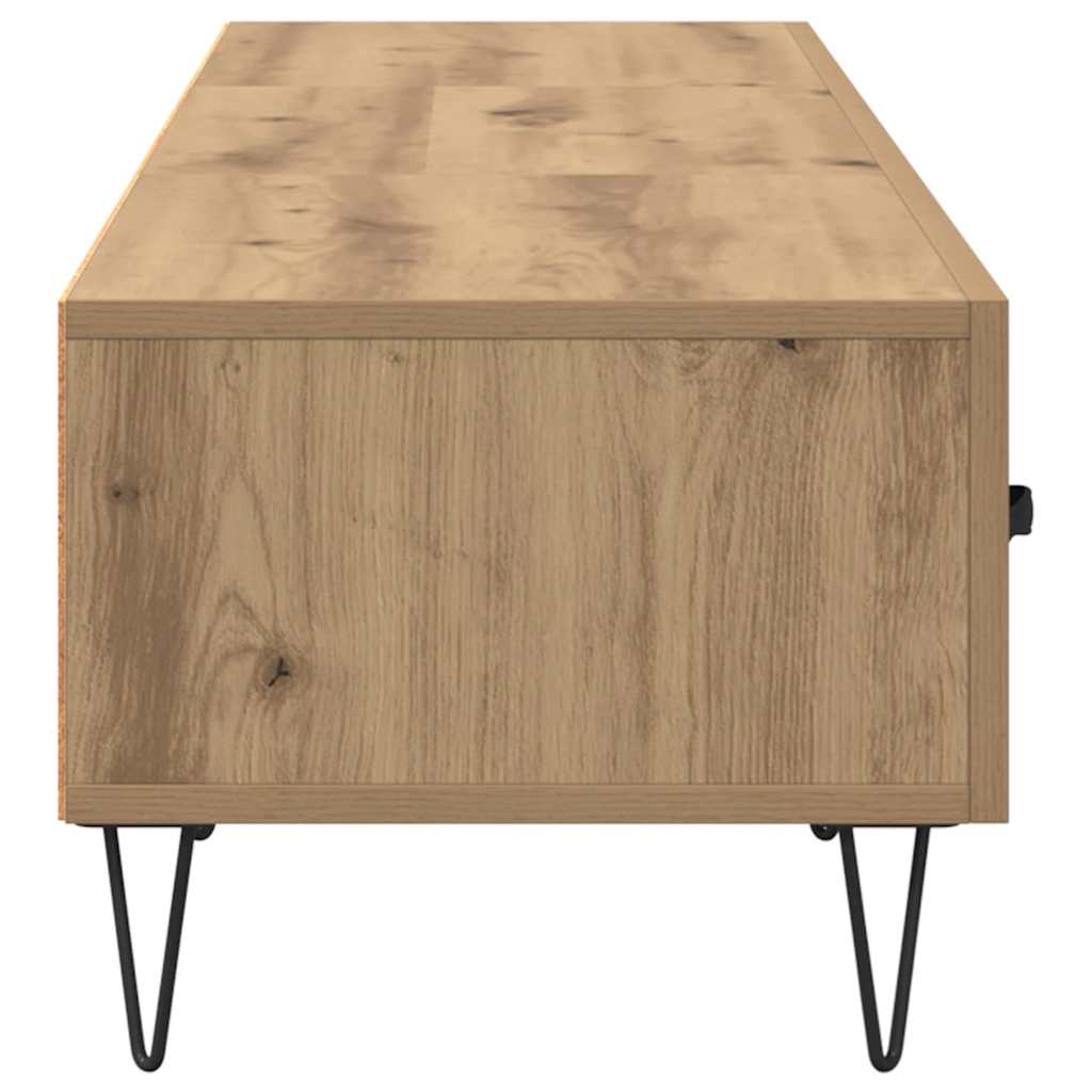 vidaXL Szafka pod telewizor z szufladą dąb artisan 150 x 36 x 30 cm