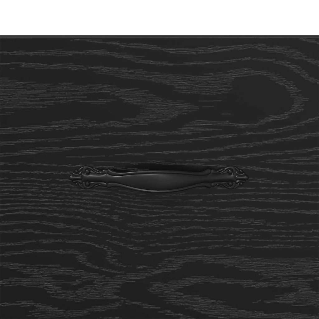 vidaXL Szafka Nocna Czarny dąb 35 x 35 x 20 cm Materiał drewnopochodny