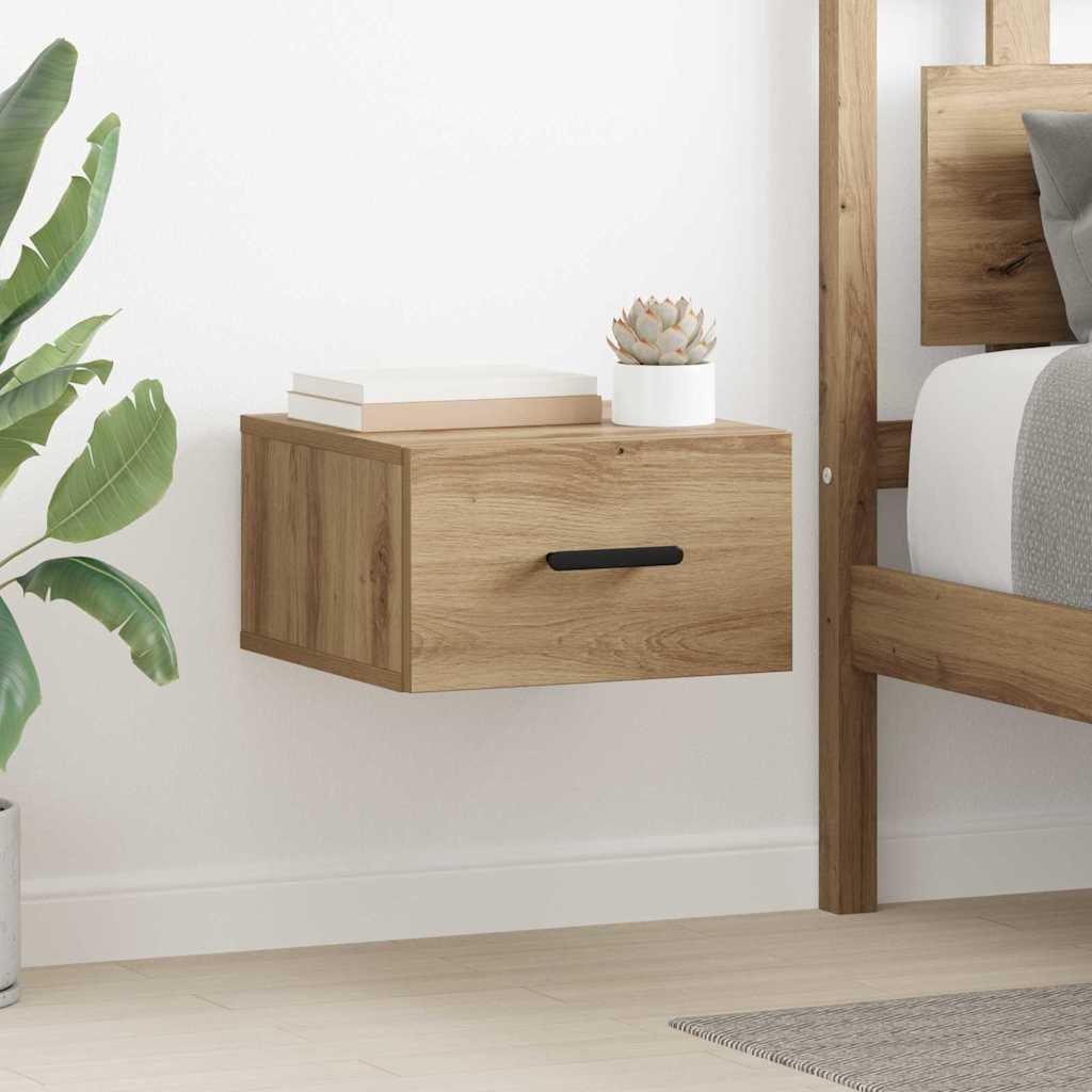 vidaXL Szafka Nocna Dąb rzemieślniczy 35 x 35 x 20 cm