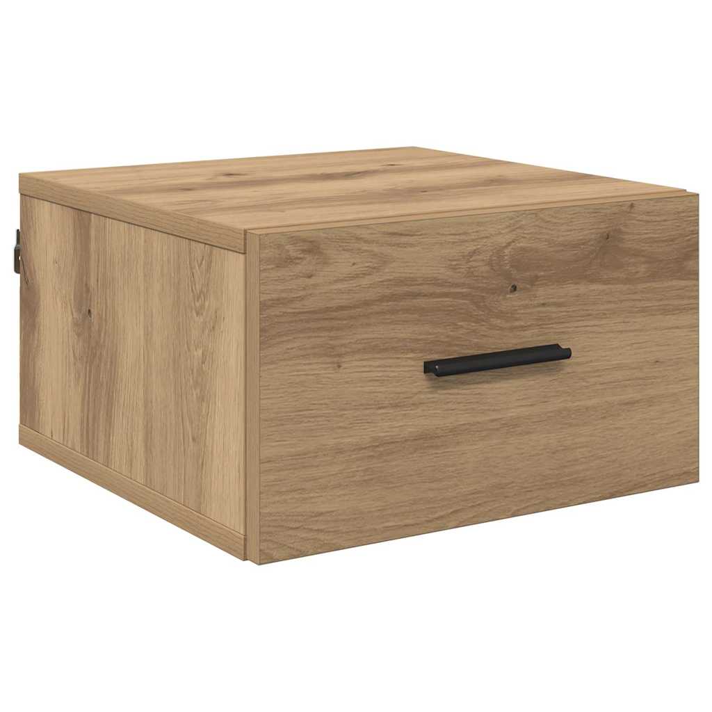 vidaXL Szafka Nocna z szufladą 2 pcs dąb artisan 35 x 35 x 20 cm