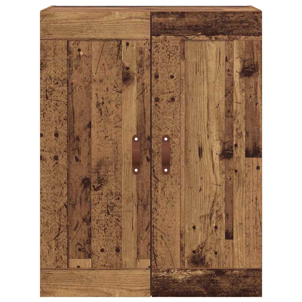vidaXL Szafka wisząca Stare drewno 69,5 x 34 x 90 cm