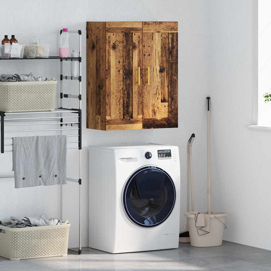 vidaXL Szafka wisząca Stare drewno 69,5 x 34 x 90 cm