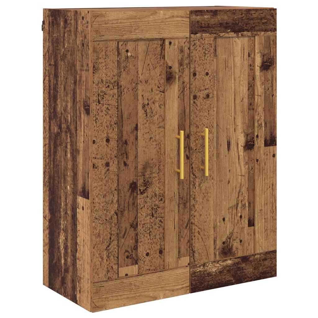 vidaXL Szafka wisząca Stare drewno 69,5 x 34 x 90 cm