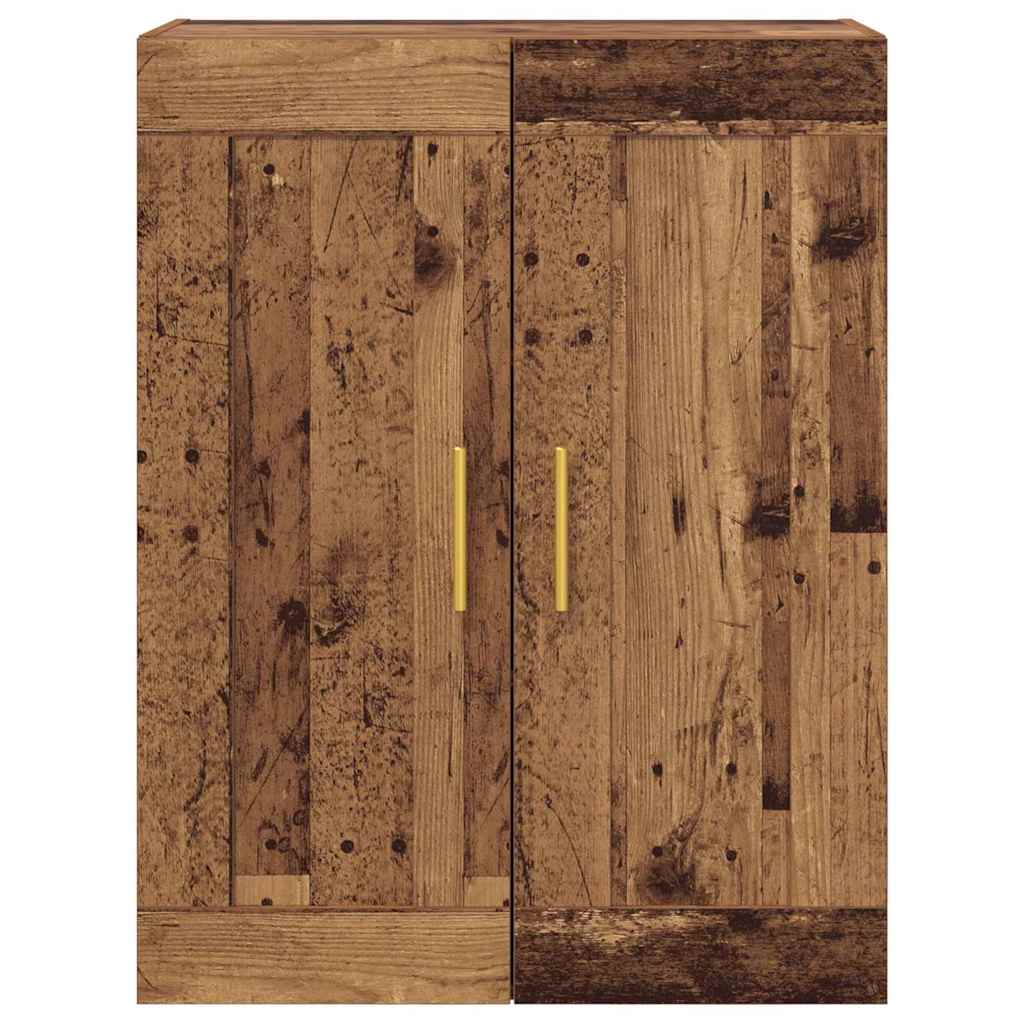 vidaXL Szafka wisząca Stare drewno 69,5 x 34 x 90 cm