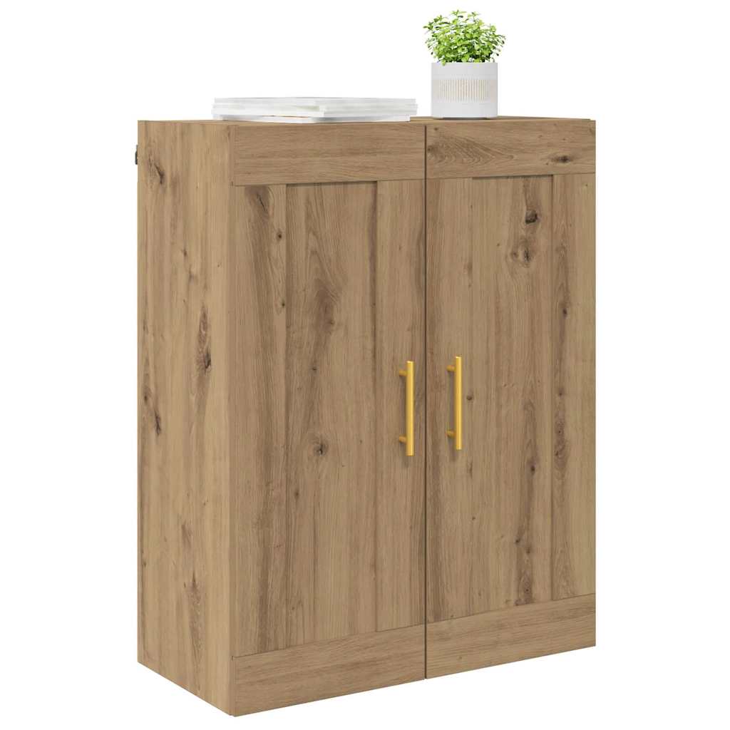 vidaXL Szafka wisząca Dąb rzemieślniczy 69,5 x 34 x 90 cm