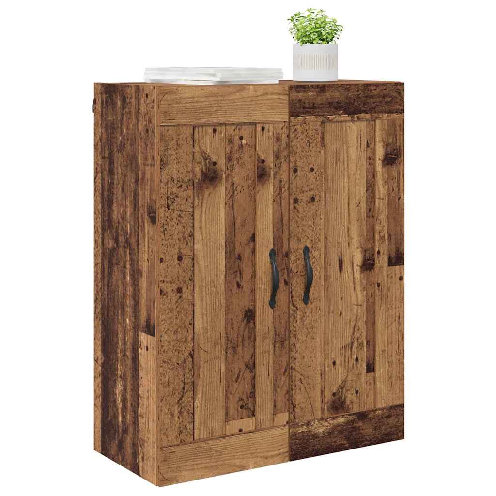 vidaXL Szafka wisząca Stare drewno 69,5 x 34 x 90 cm