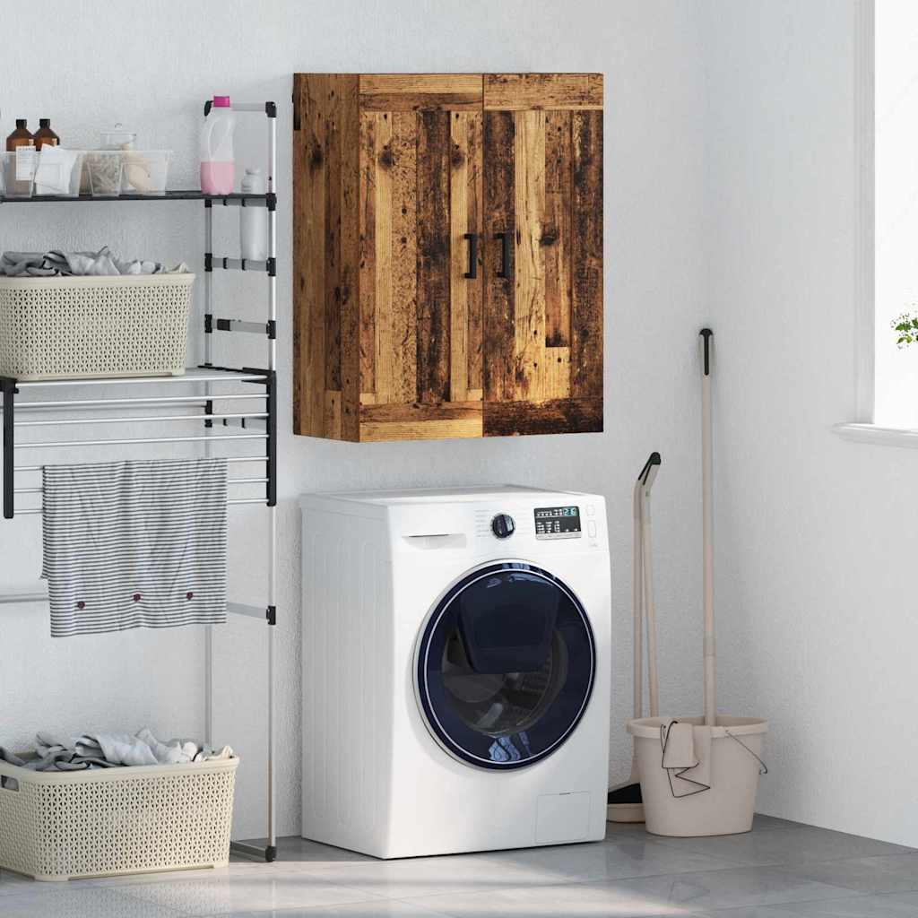 vidaXL Szafka wisząca Stare drewno 69,5 x 34 x 90 cm