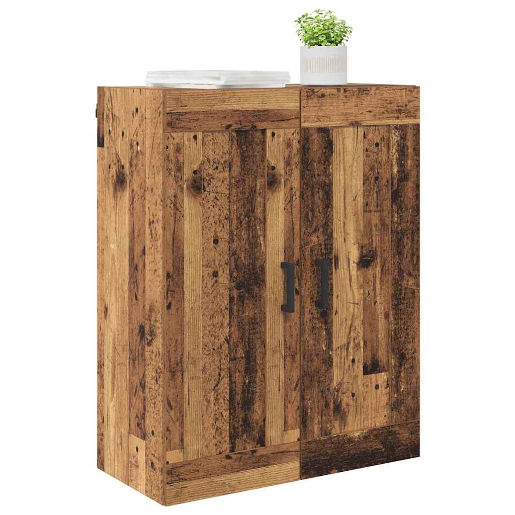 vidaXL Szafka wisząca Stare drewno 69,5 x 34 x 90 cm