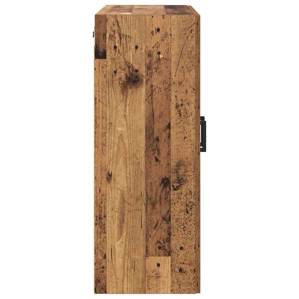 vidaXL Szafka wisząca Stare drewno 69,5 x 34 x 90 cm