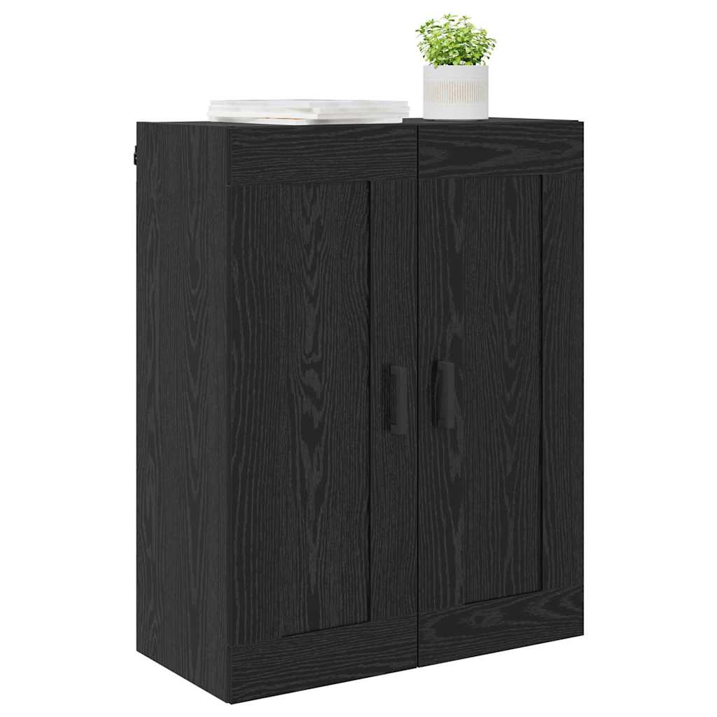 vidaXL Szafka wisząca Czarny Dąb 69,5 x 34 x 90 cm
