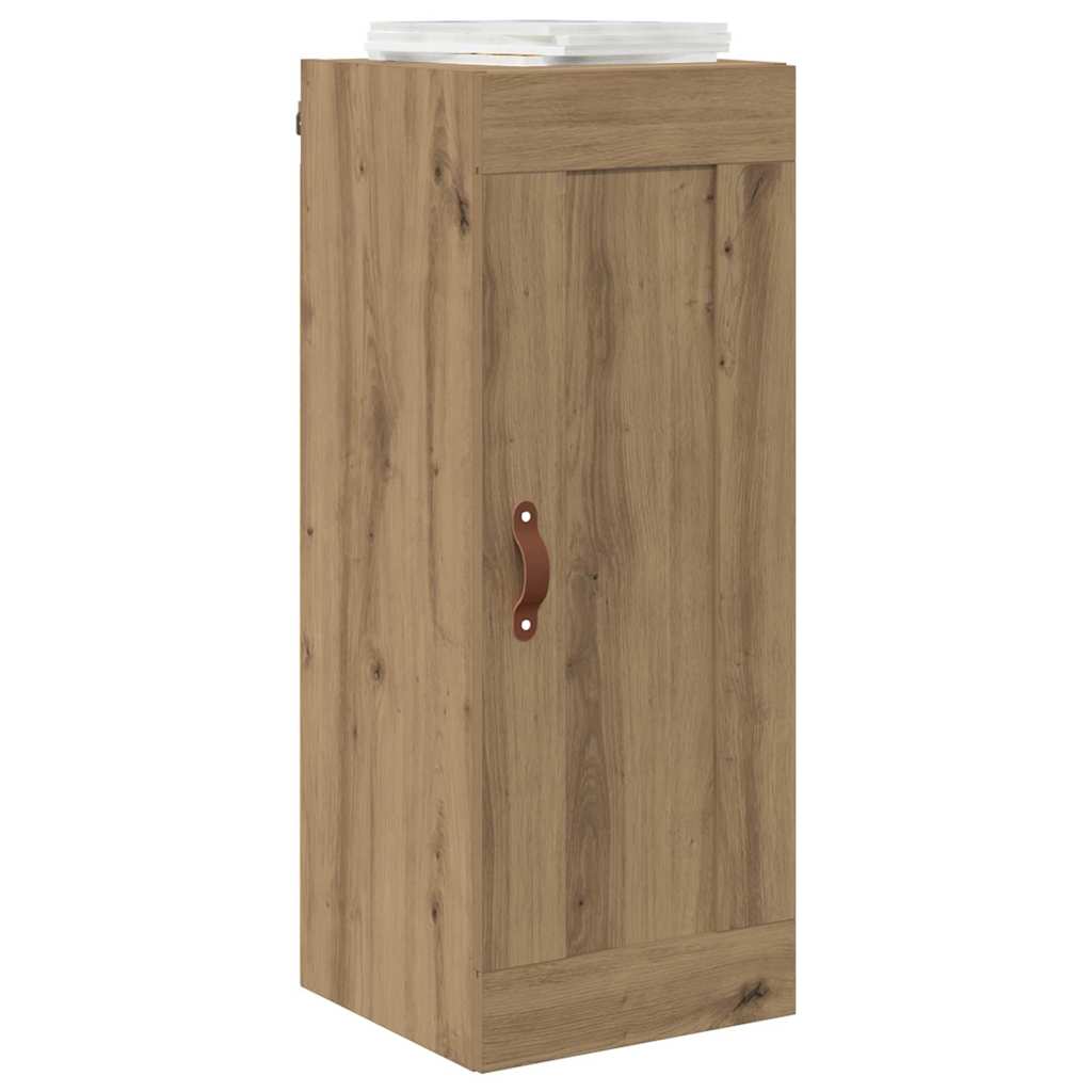 vidaXL Szafka wisząca Dąb rzemieślniczy 34,5 x 34 x 90 cm