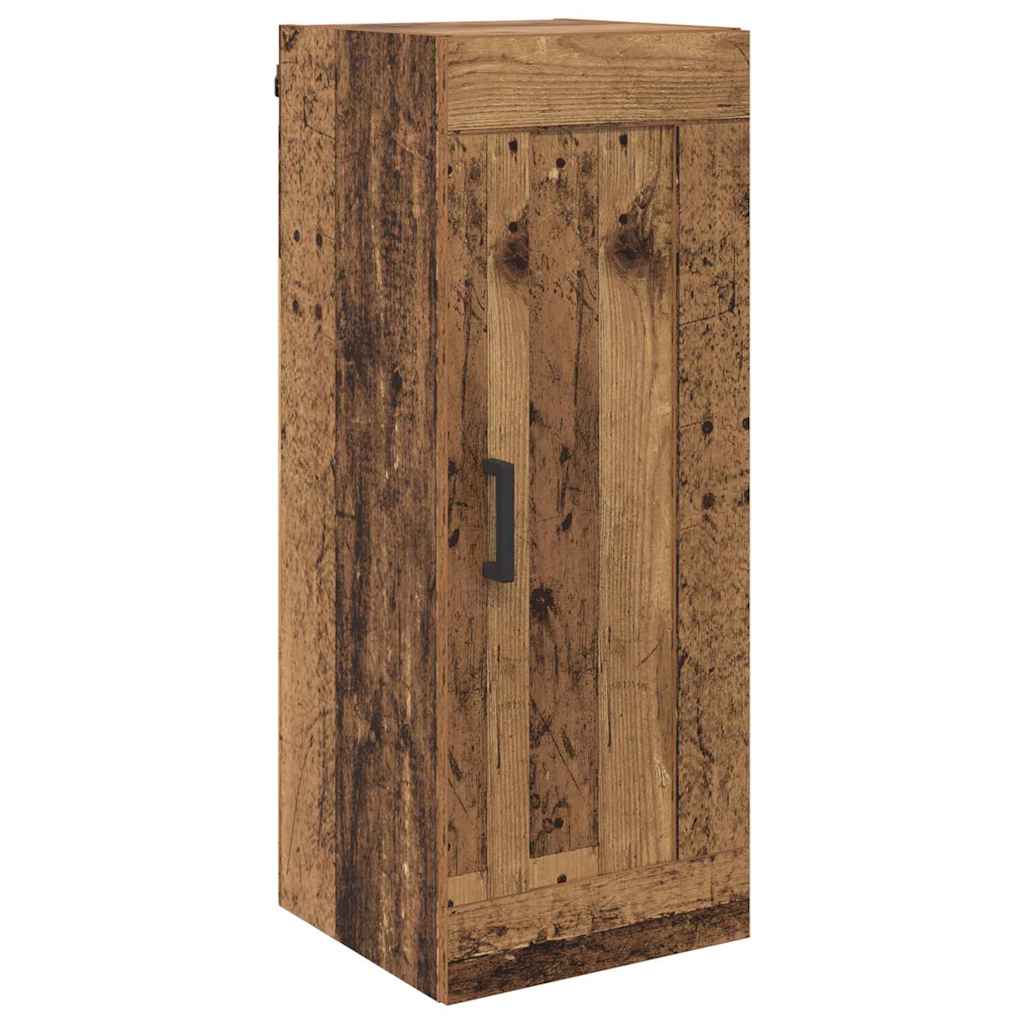 vidaXL Szafka wisząca Stare drewno 34,5 x 34 x 90 cm