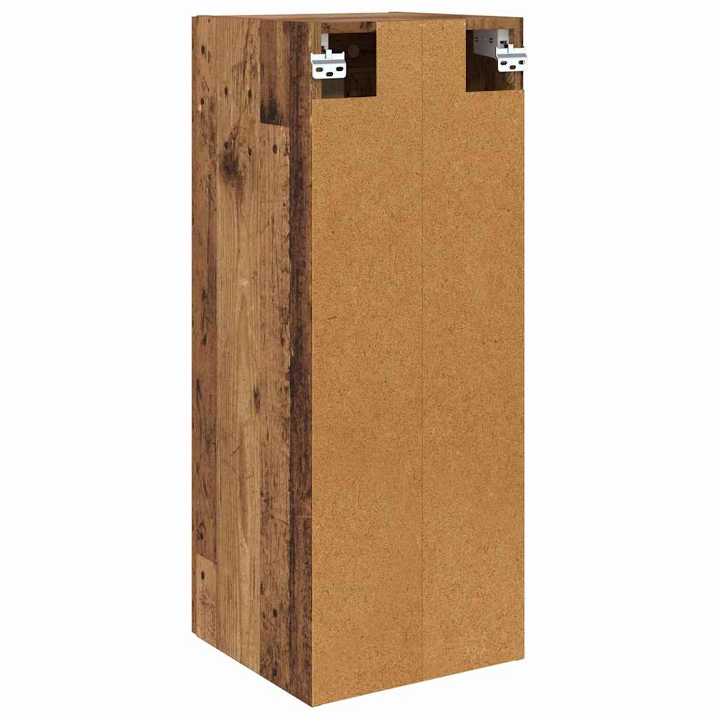 vidaXL Szafka wisząca Stare drewno 34,5 x 34 x 90 cm