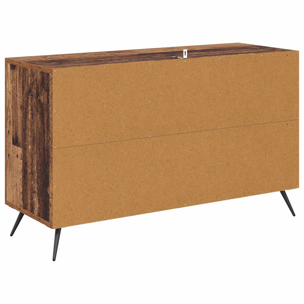 vidaXL Bufet Stare drewno 100 x 36 x 60 cm Materiał drewnopochodny