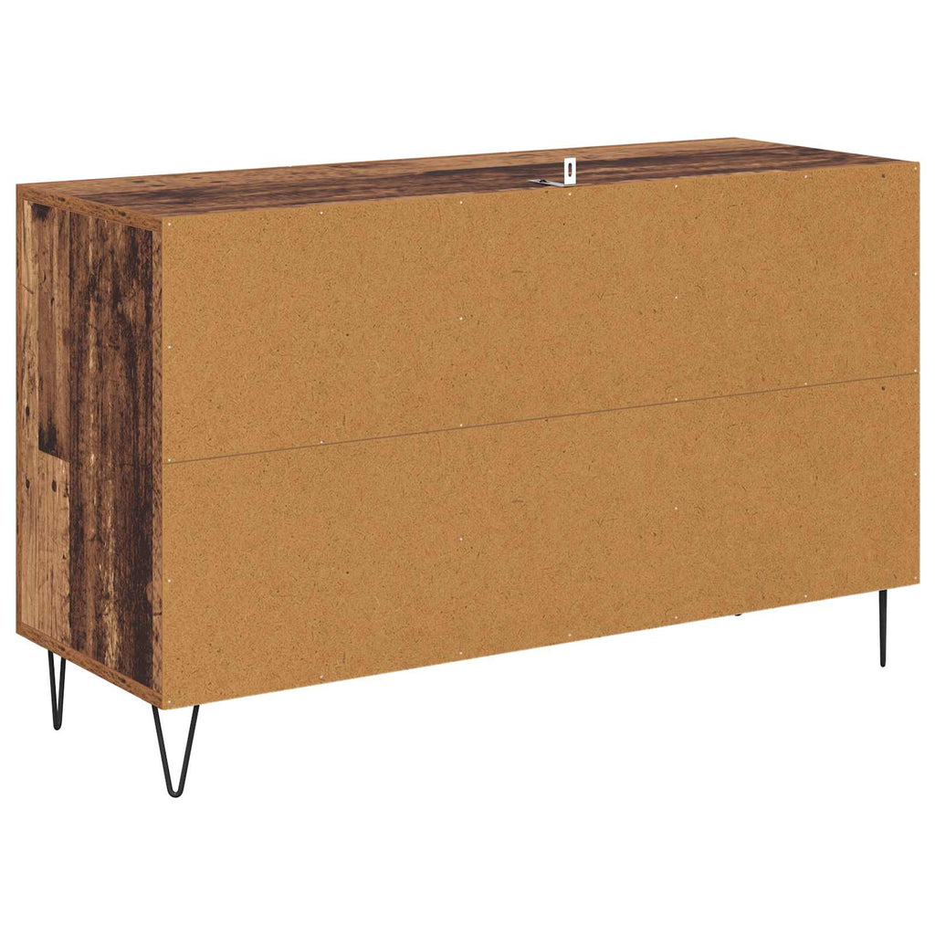 vidaXL Bufet Stare drewno 100 x 36 x 60 cm Materiał drewnopochodny