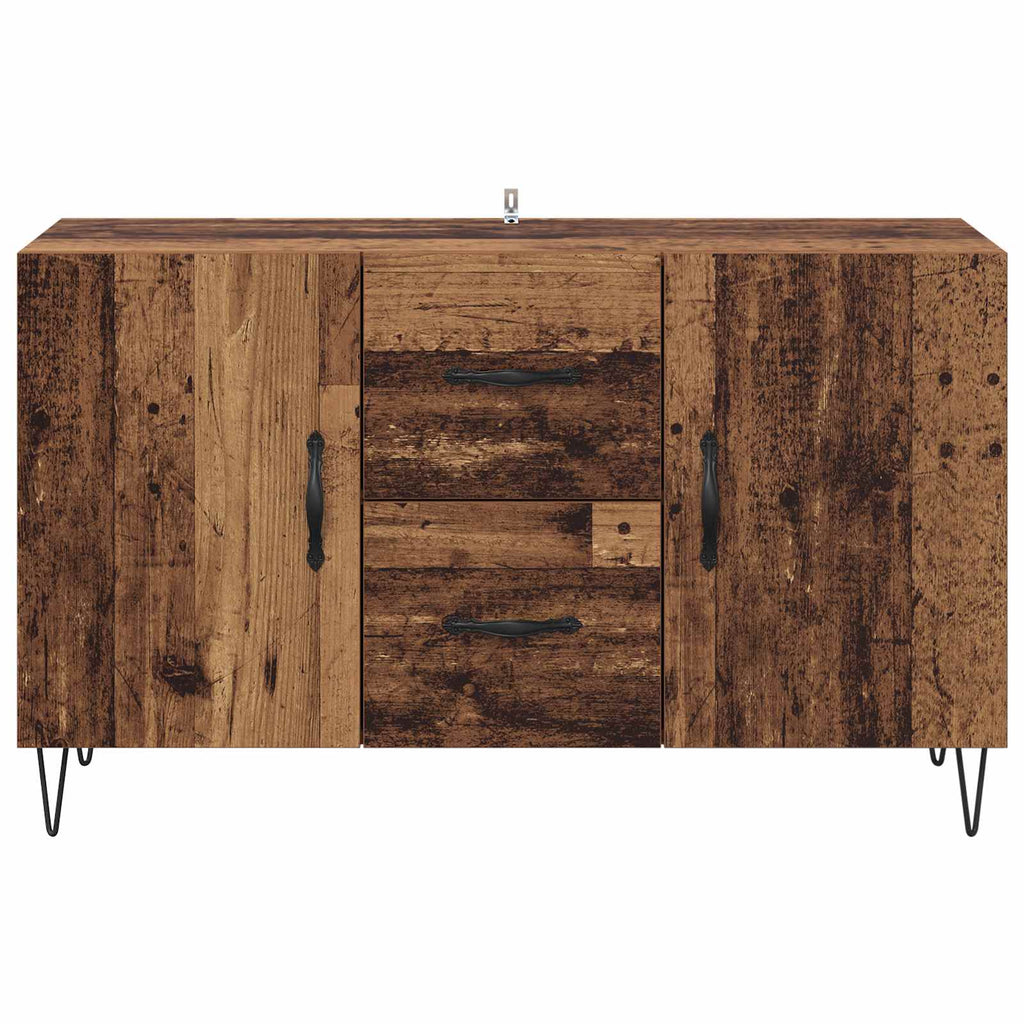 vidaXL Bufet Stare drewno 100 x 36 x 60 cm Materiał drewnopochodny