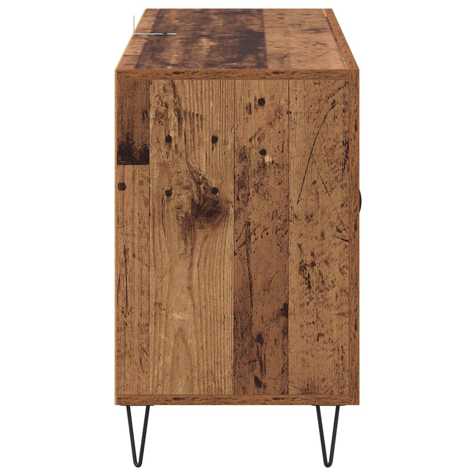 vidaXL Bufet Stare drewno 100 x 36 x 60 cm Materiał drewnopochodny
