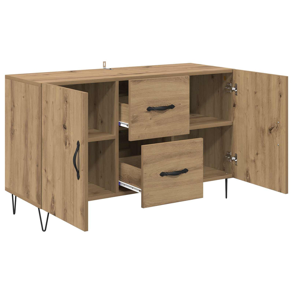 vidaXL Bufet z szufladą Dąb rzemieślniczy 100 x 36 x 60 cm