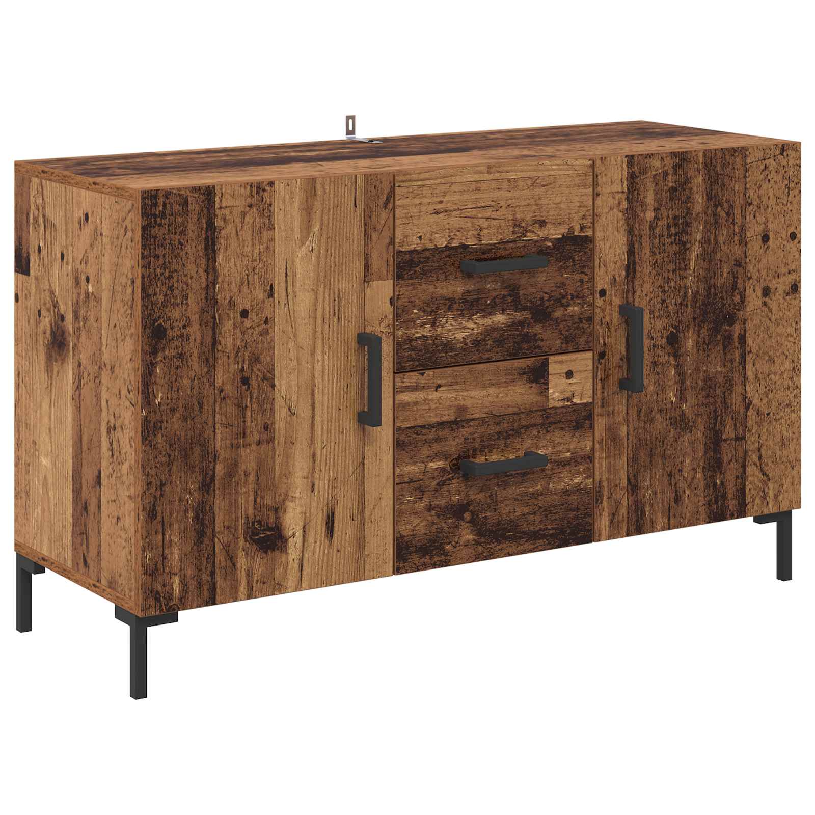 vidaXL Bufet Stare drewno 100 x 36 x 60 cm Materiał drewnopochodny