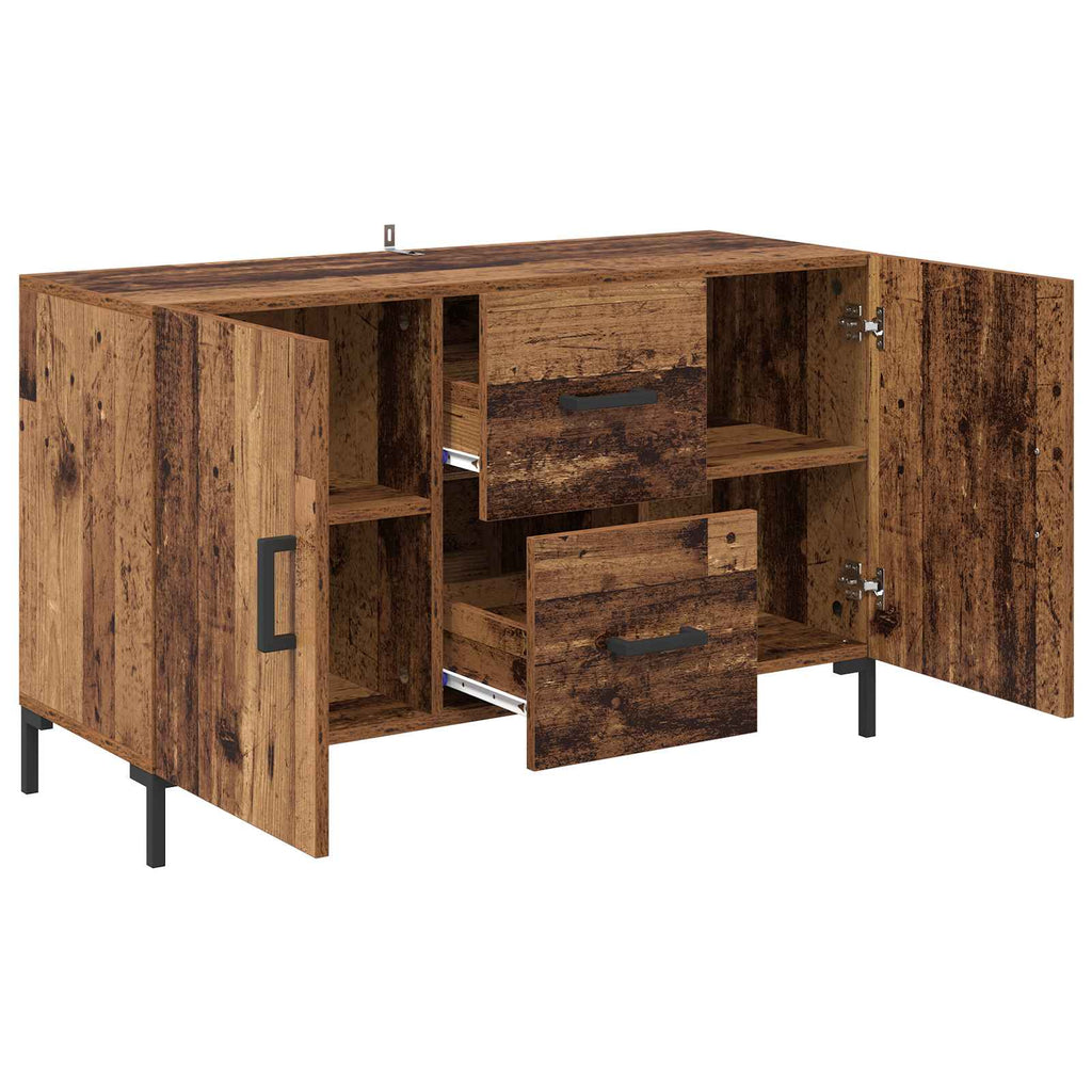 vidaXL Bufet Stare drewno 100 x 36 x 60 cm Materiał drewnopochodny