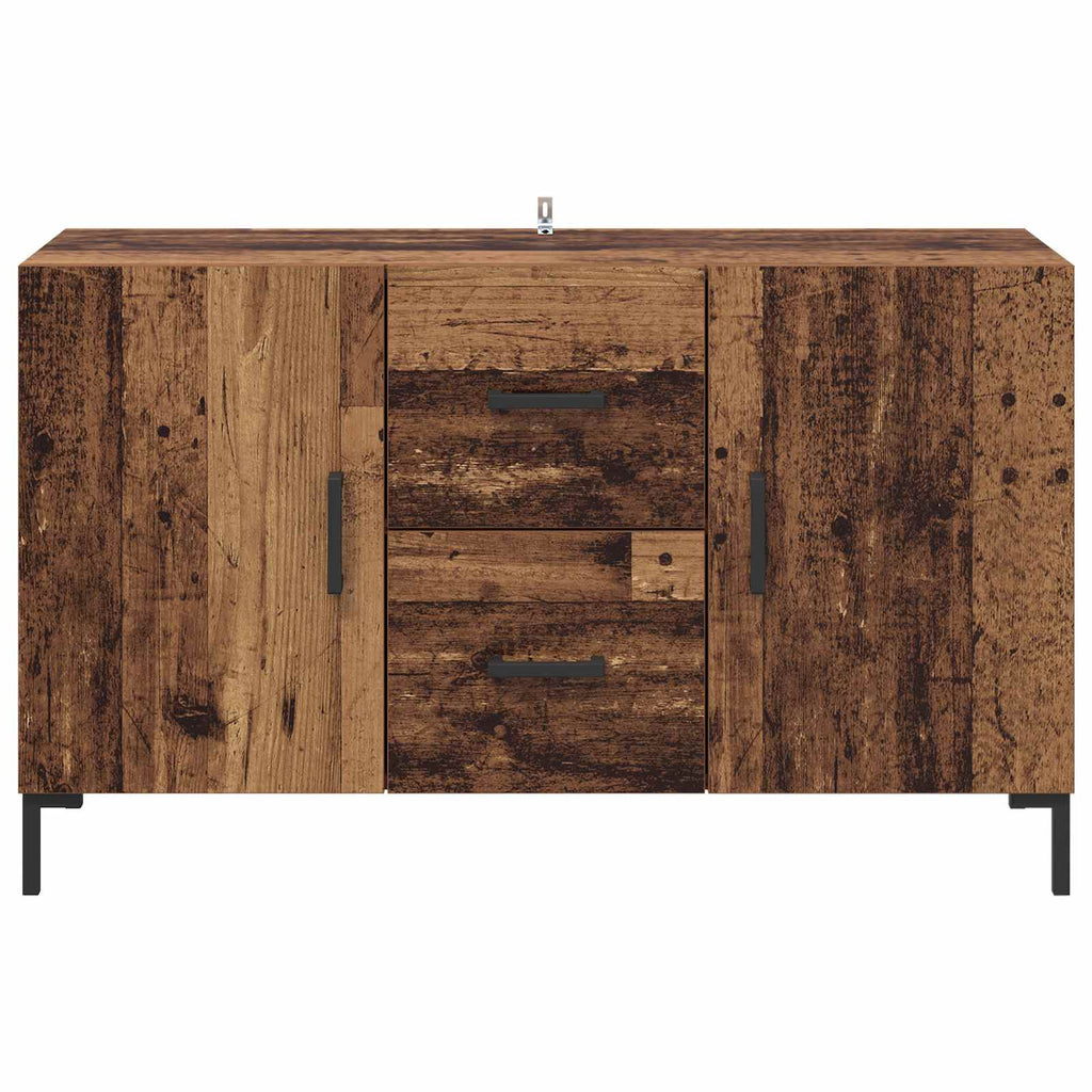 vidaXL Bufet Stare drewno 100 x 36 x 60 cm Materiał drewnopochodny