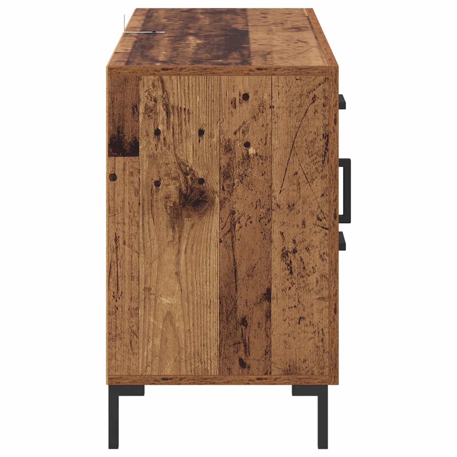 vidaXL Bufet Stare drewno 100 x 36 x 60 cm Materiał drewnopochodny