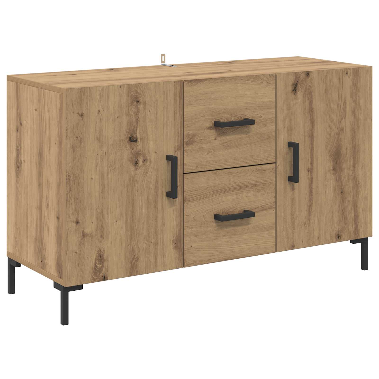 vidaXL Bufet z szufladą Dąb rzemieślniczy 100 x 36 x 60 cm