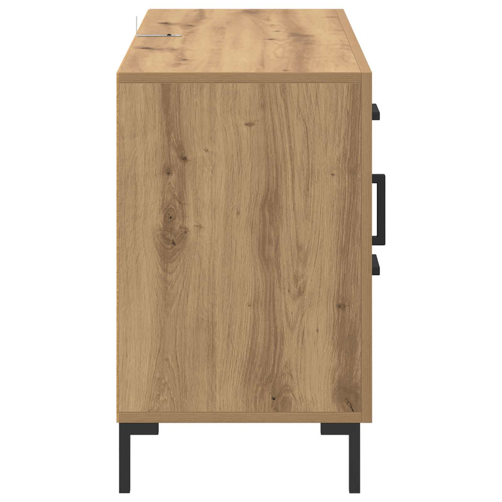 vidaXL Bufet z szufladą Dąb rzemieślniczy 100 x 36 x 60 cm