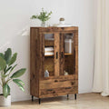 vidaXL Highboard Stare drewno 69,5 x 31 x 115 cm Drewno inżynieryjne