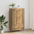 vidaXL Highboard z szufladą Dąb rzemieślniczy 69,5 x 31 x 115 cm