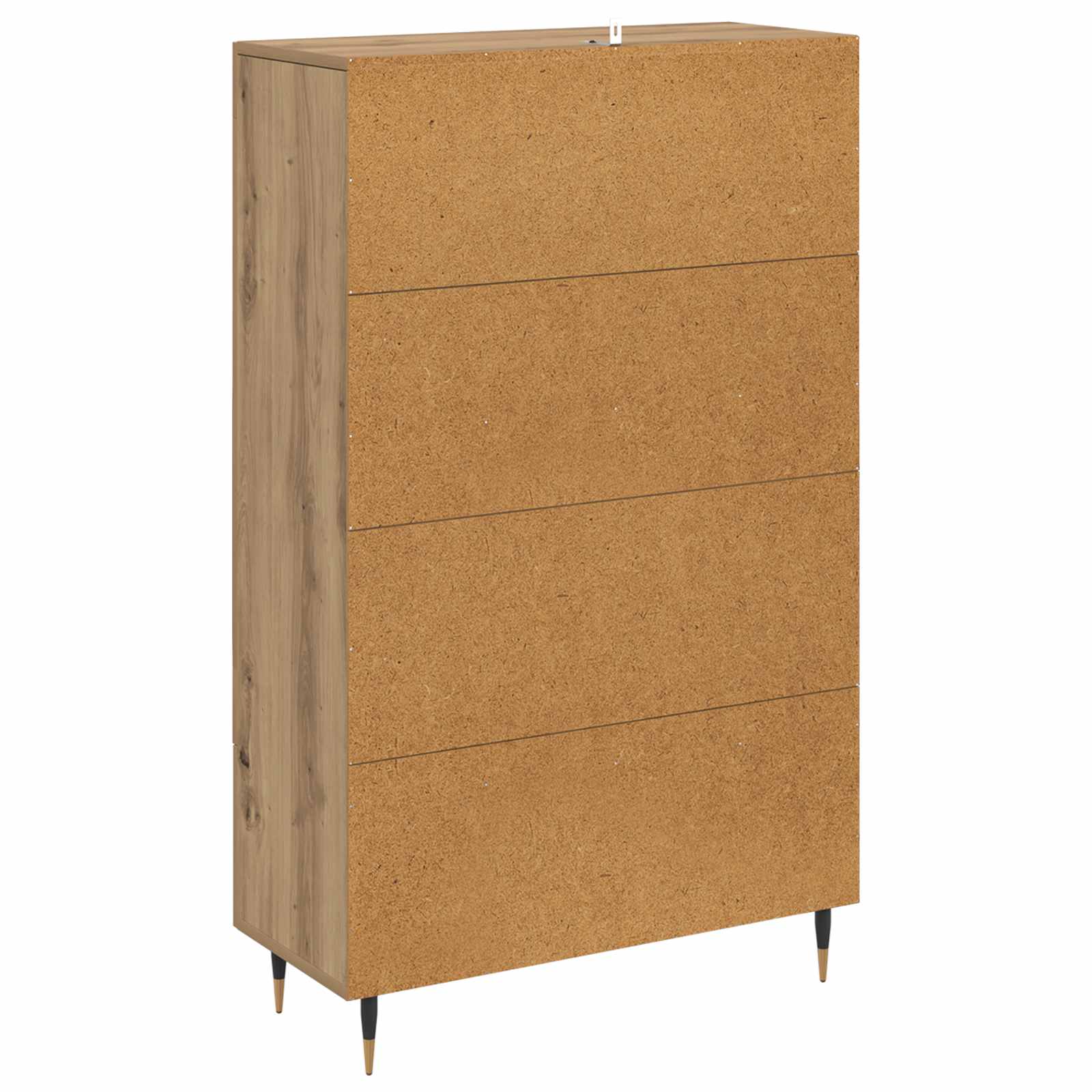 vidaXL Highboard z szufladą Dąb rzemieślniczy 69,5 x 31 x 115 cm