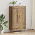 vidaXL Highboard Dąb rzemieślniczy 69,5 x 31 x 115 cm
